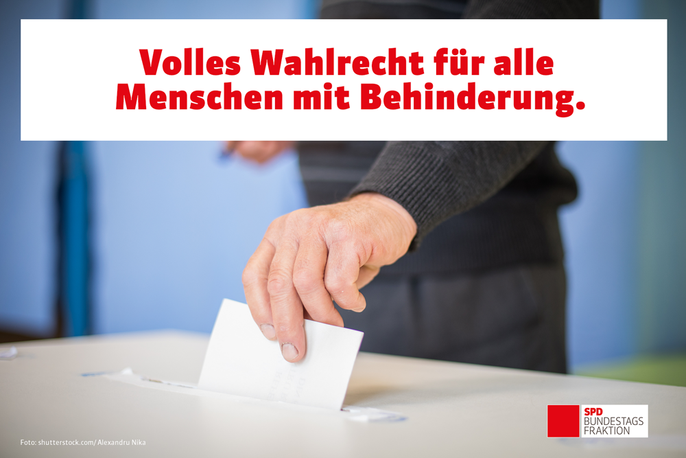 Inklusives Wahlrecht: SPD setzt sich durch